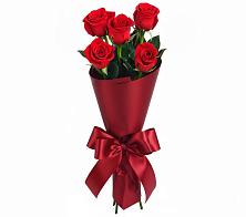 Букет 5 Красных роз Эдлесс Лав в Балково
