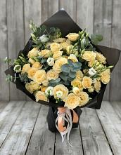 Букет цветов из:  Розы и Лизиантусы #REPLACE_PRED# Балково