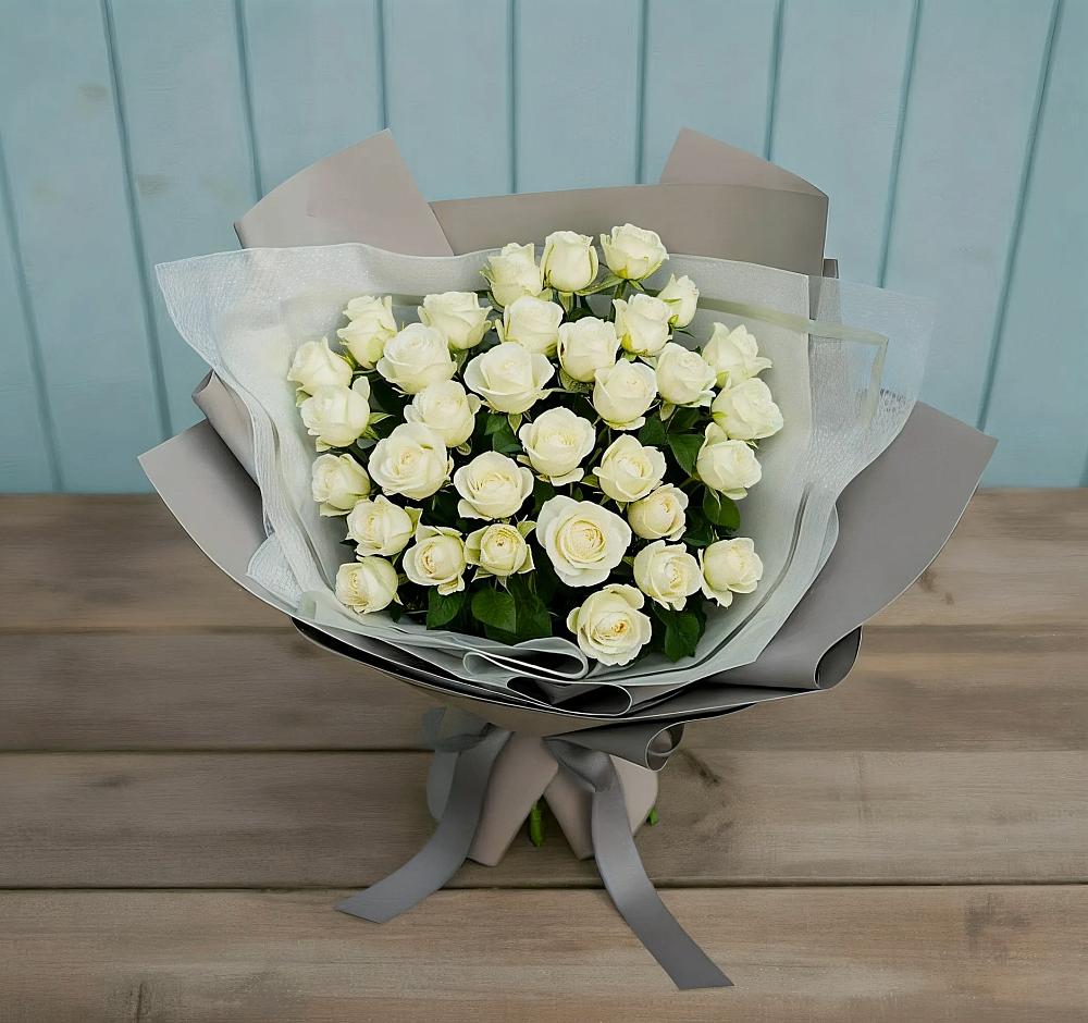 Букет Белоснежная нежность в Балково