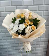 Букет цветов из:  Розы и Хризантемы в Балково