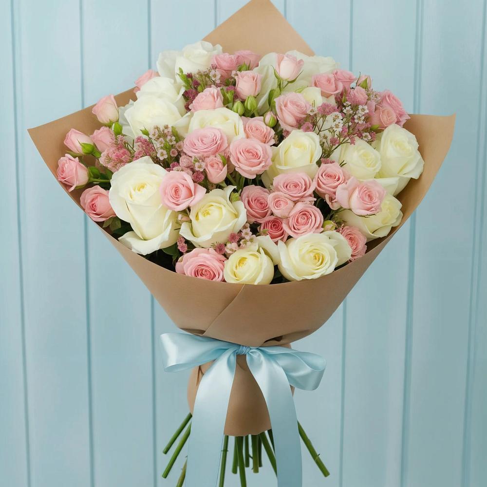 Букет цветов из: Розы в Балково