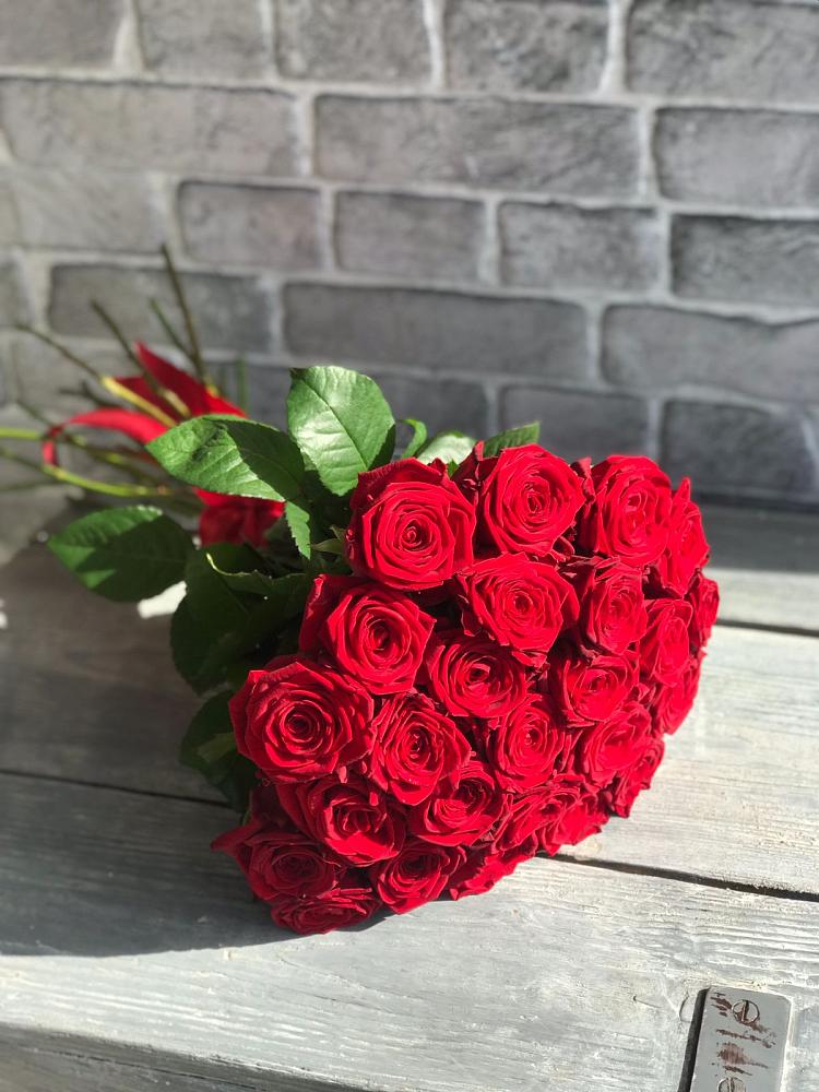 Букет Красные розы Фридом в Балково