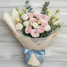 Букет цветов из:  Лизиантусы в Балково