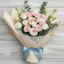Букет цветов из:  Лизиантусы в Балково