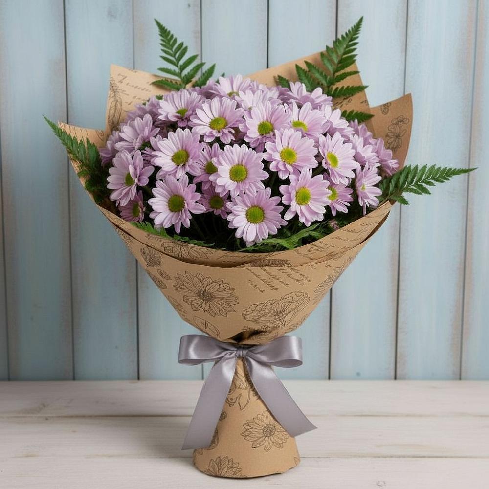 Букет цветов из: Хризантемы в Балково