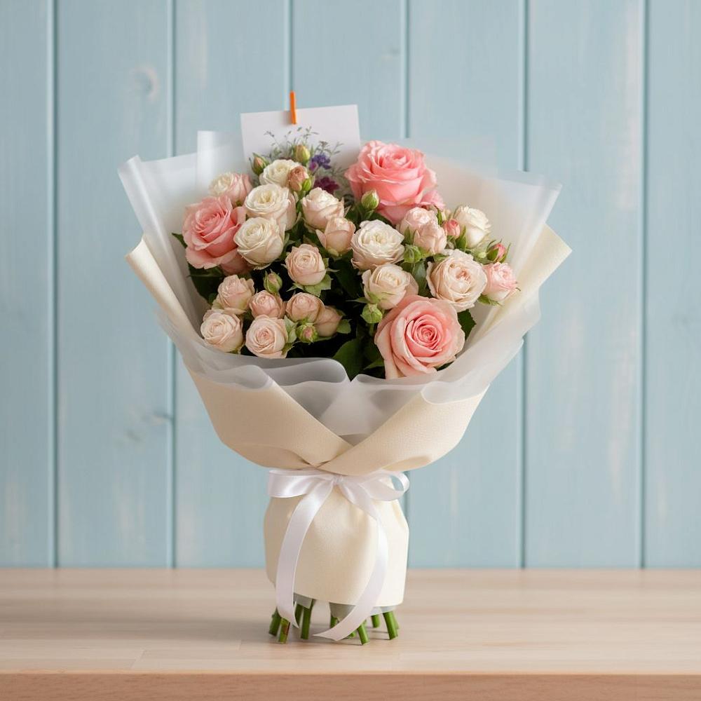 Букет цветов из: Розы в Балково