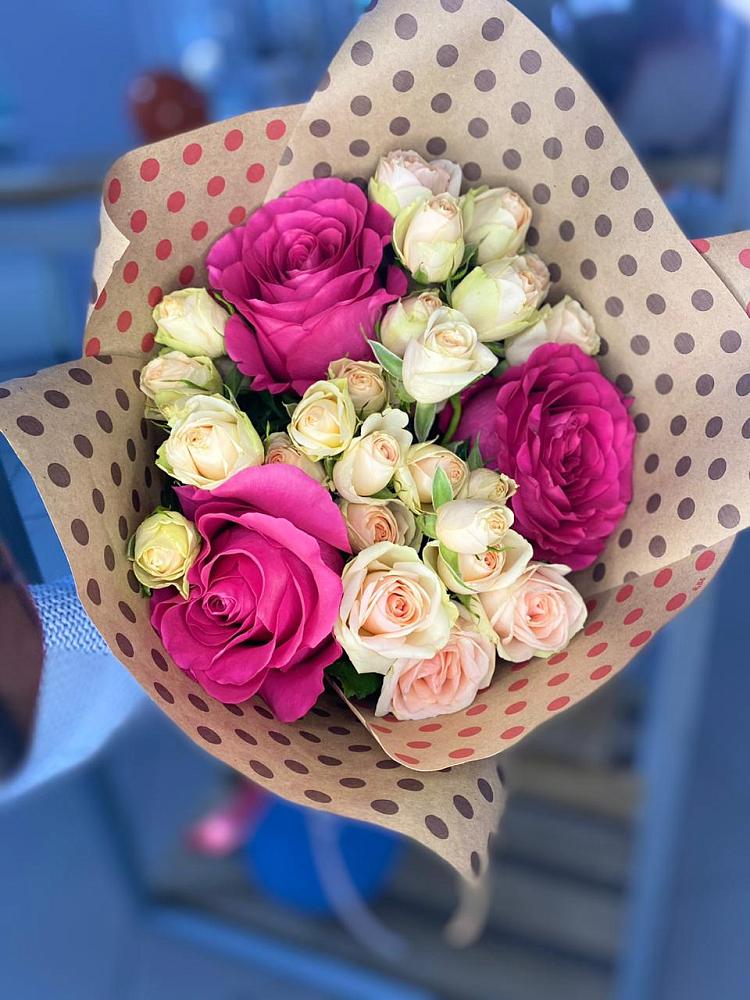 Букет цветов из: Розы в Балково