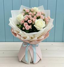 Букет цветов из:  Розы в Балково