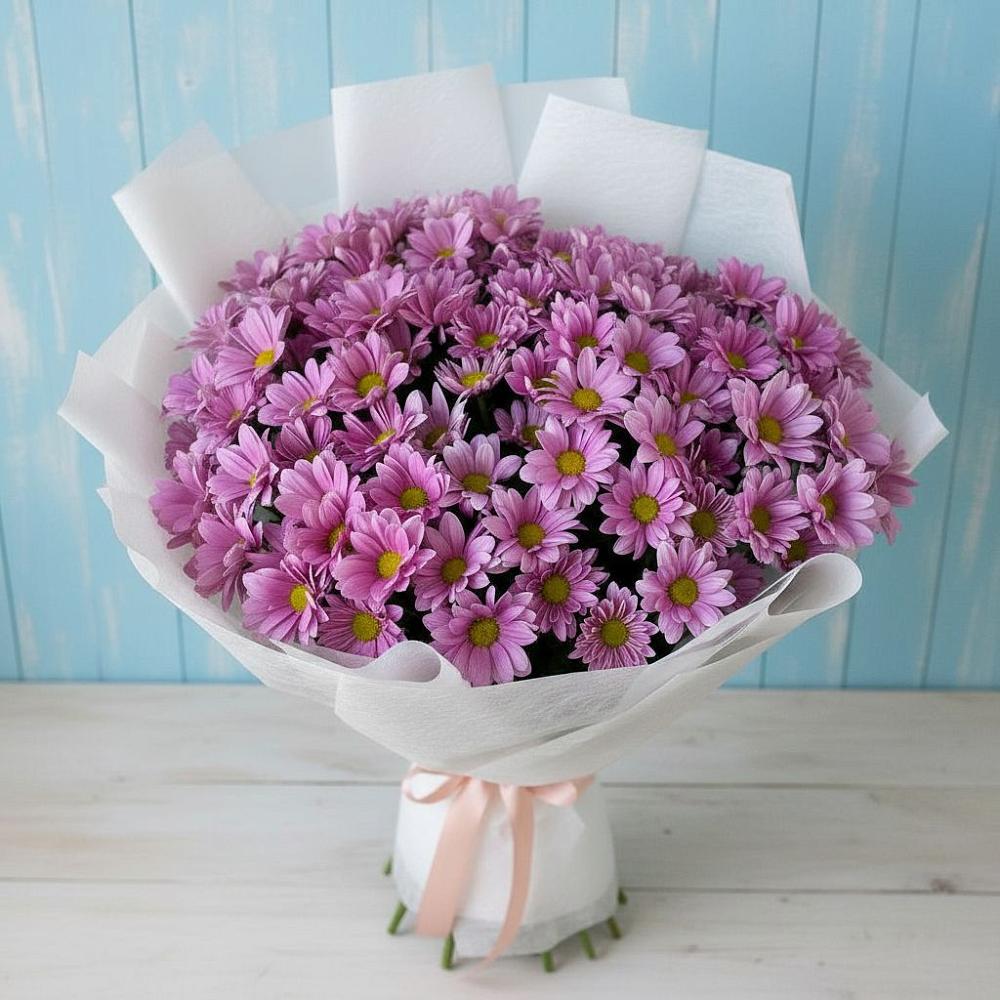 Букет цветов из: Хризантемы в Балково