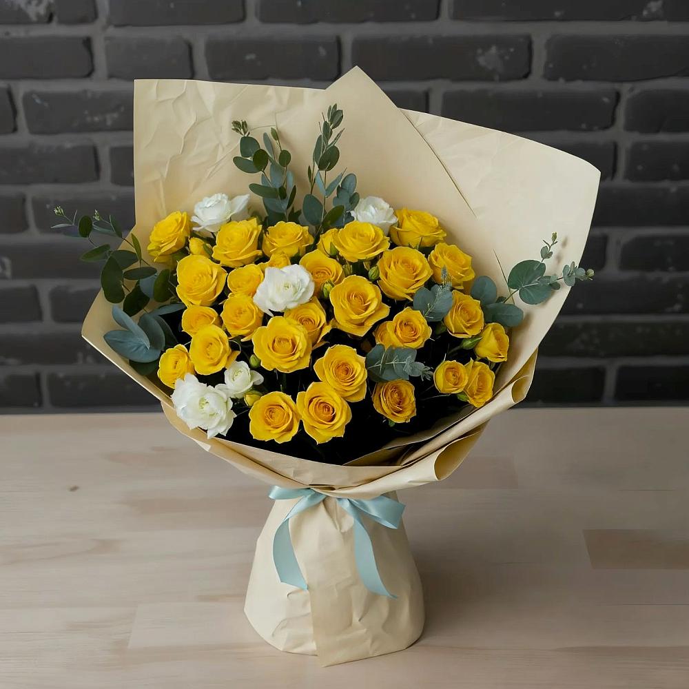 Букет цветов из: Розы в Балково