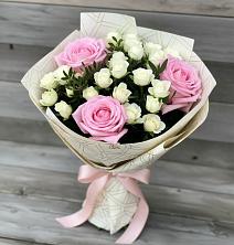Букет цветов из:  Розы в Балково