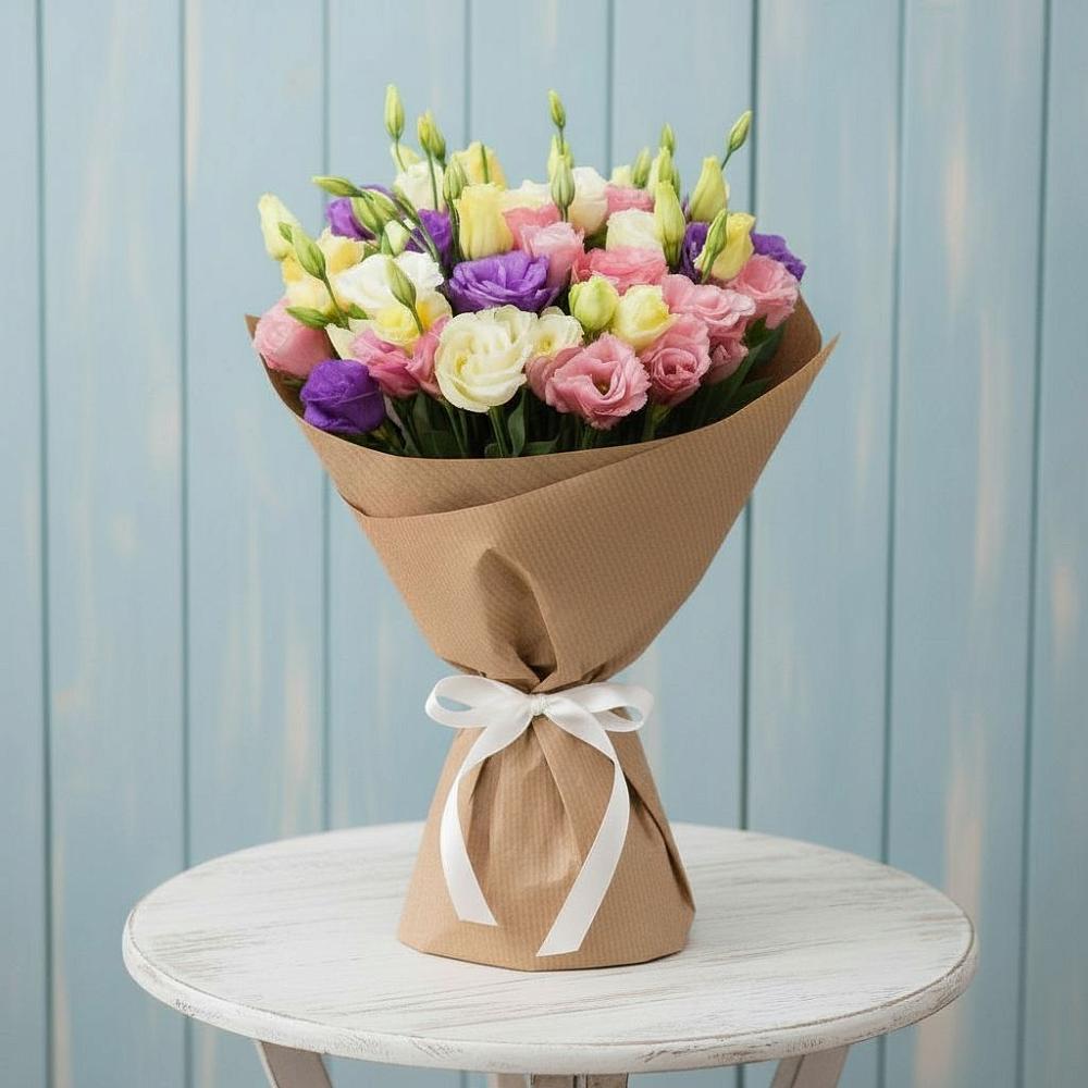 Букет цветов из: Лизиантусы в Балково