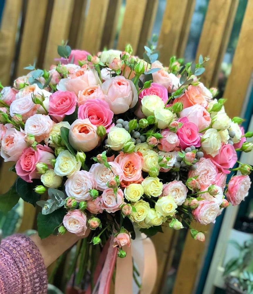 Букет цветов из: Розы в Балково