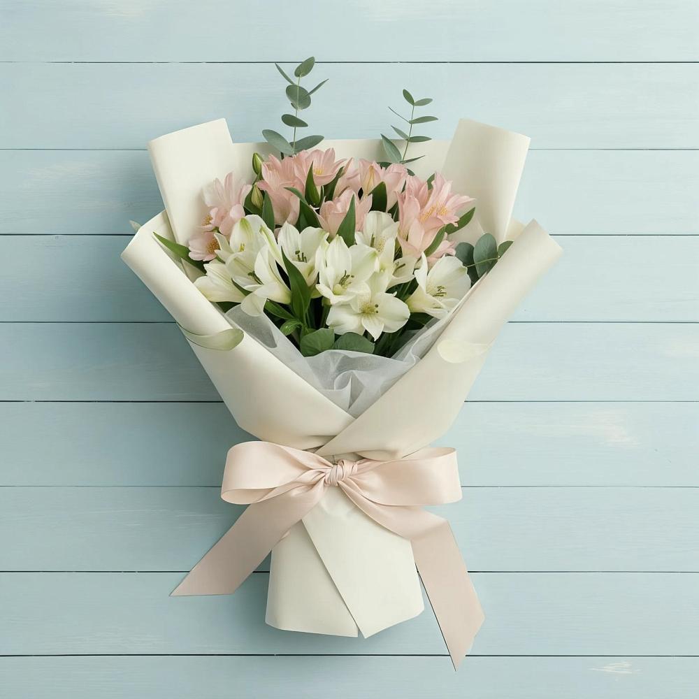 Букет цветов из: Альстромерии в Балково