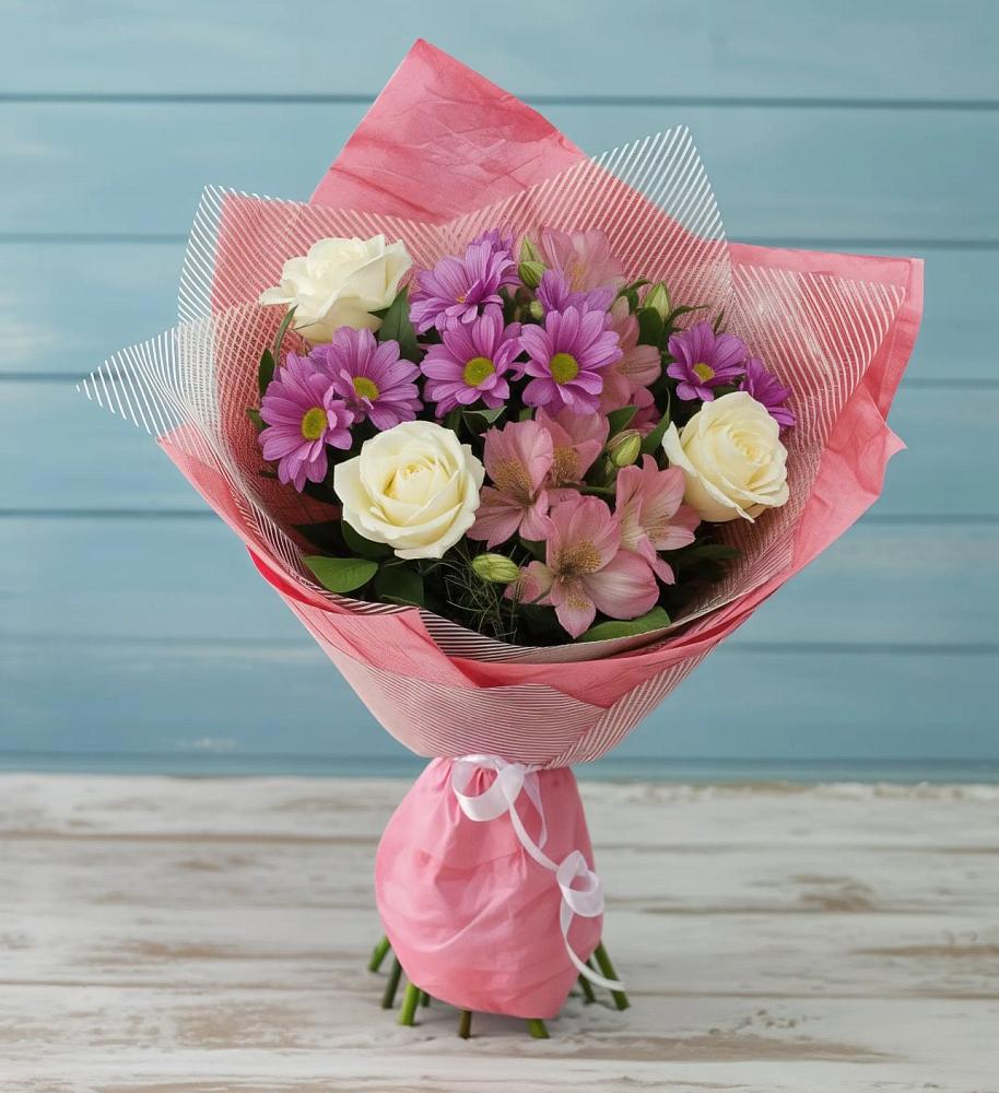 Букет цветов из: Герберы в Балково