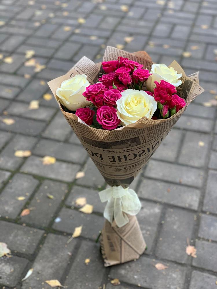 Букет цветов из: Розы в Балково