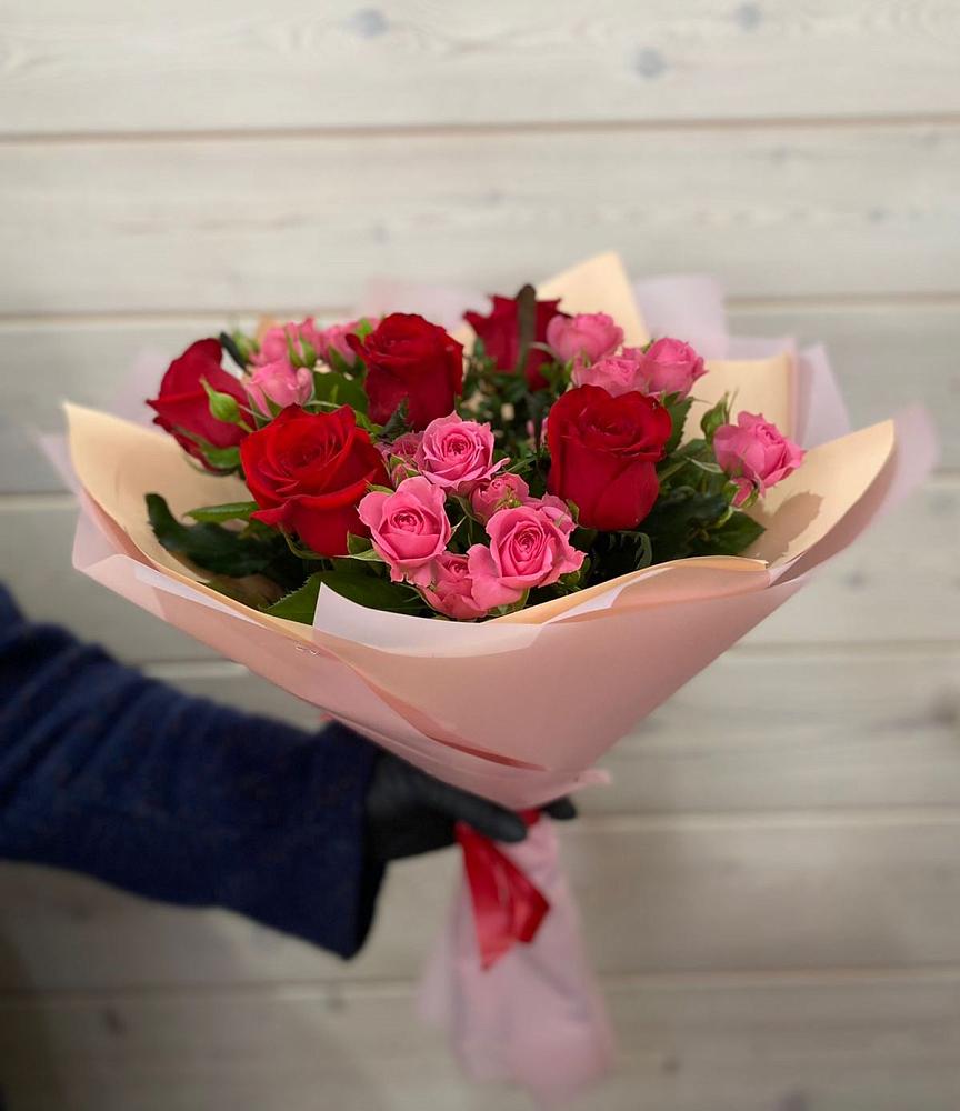 Букет цветов из: Розы в Балково