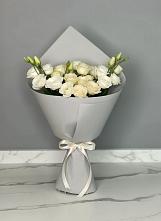 Букет цветов из:  Розы и Лизиантусы в Балково