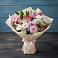 Букет цветов из: Хризантемы, Альстромерии и Розы в Балково